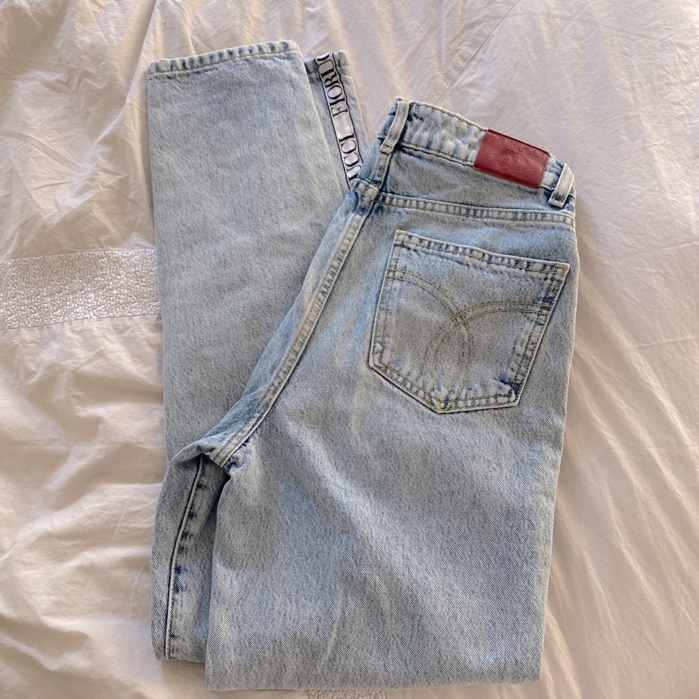 FIORUCCI high waisted mom jeans